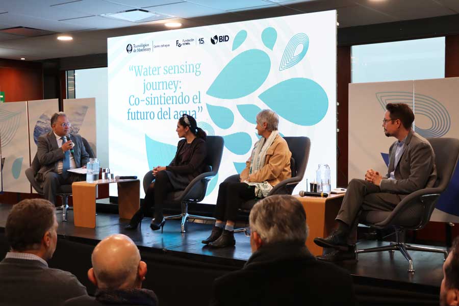 La celebración del Centro del Agua se llamó "The future of water".