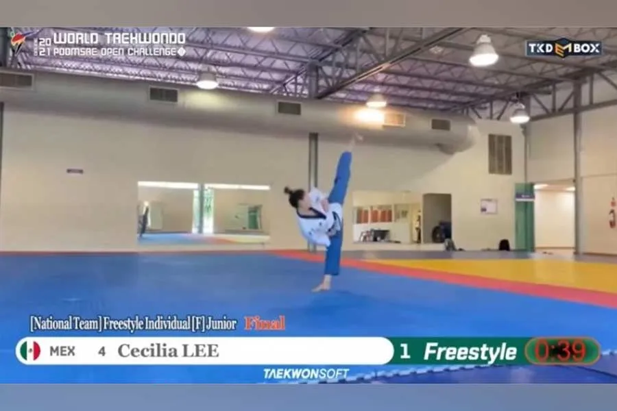 La Federaci&oacute;n Mexicana de Taekwondo convoc&oacute; a Cecilia Lee.