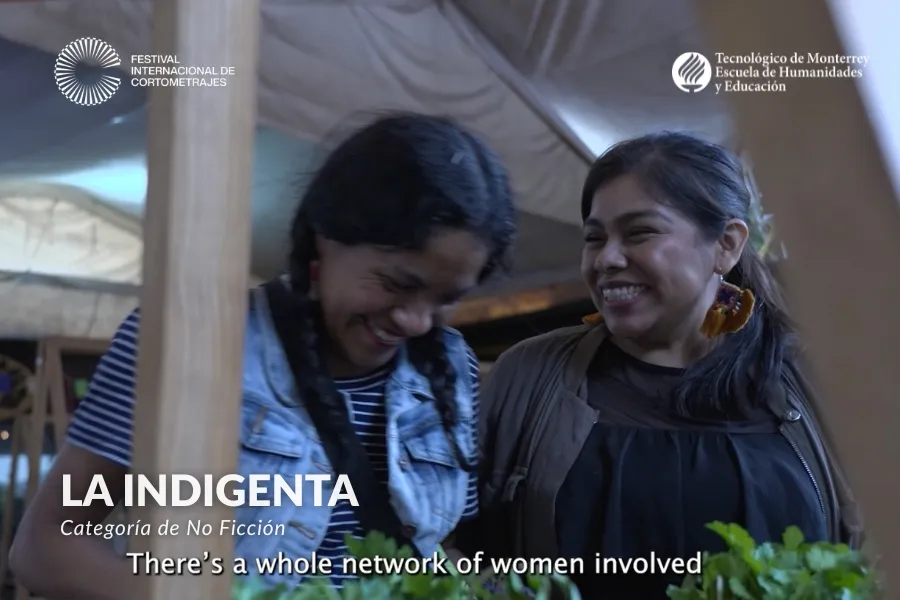 Escena del documental La Indigenta, dirigido por Sheyla Guevara, sobre una mujer que encuentra sanaci&oacute;n y comunidad a trav&eacute;s del pulque.