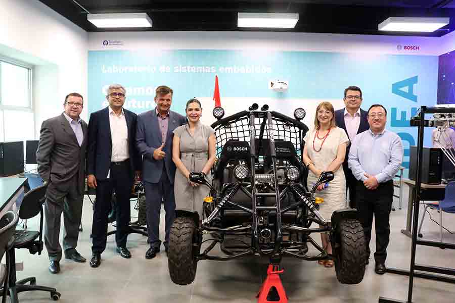 Laboratorio Bosch sistemas embebidos inaugurado en el Tec Guadalajara.