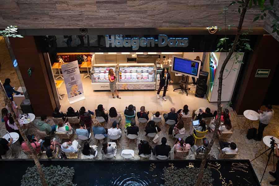 Evento Häagen-Dazs en Ciudad de México