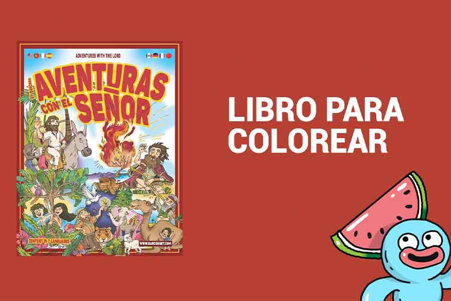 Libro para colorear de Antonio Bárcena