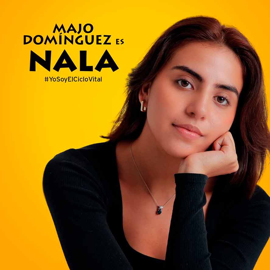 Majo, alumna del Tec Guadalajara, en El Rey León. 