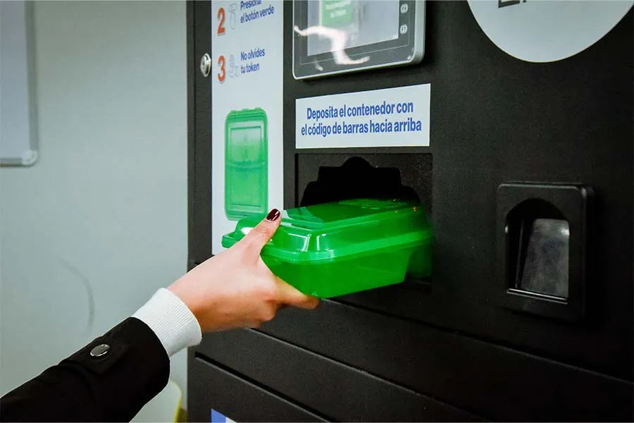 m&aacute;quina de TecFood2GO