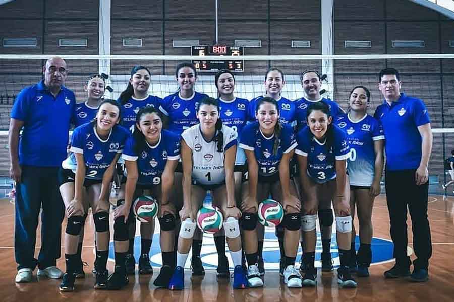 María Fernanda Martínez capitana de Borreguitas voleibol, campus Monterrey