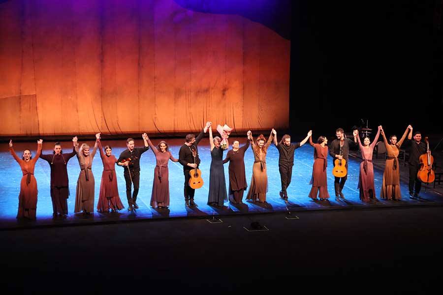 La compañía el Centro Coreográfico María Pagés de Fuenlabrada se presentó en el campus Monterrey.