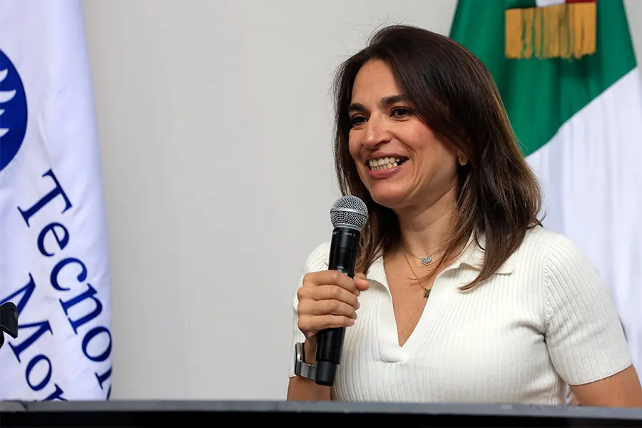 Mariana Campos, directora general de México Evalúa, en el Encuentro Nacional de Economistas 2025.