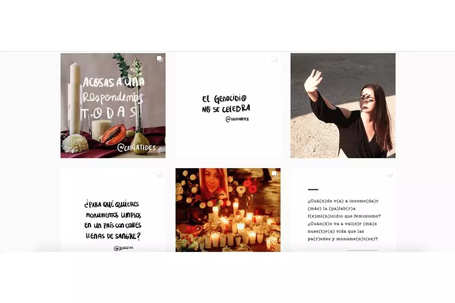 Convirtió su cuenta de Instagram en un grito de lucha 