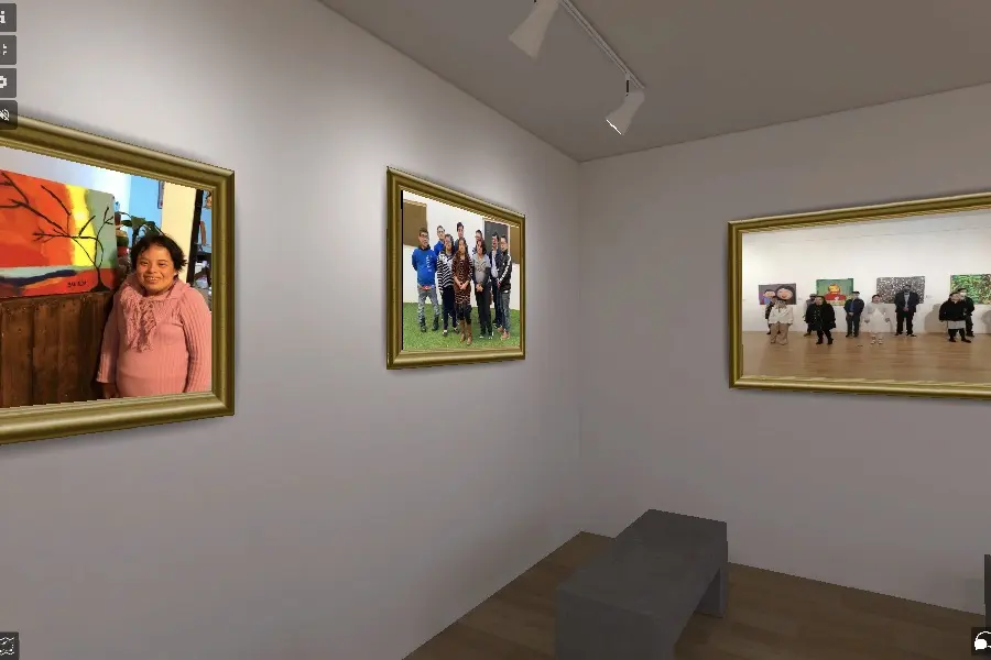 Retratos de los miembros de la asociación
