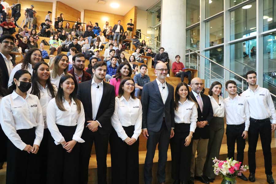 El Foro Actúa se realizó en el auditorio de BiblioTEC.