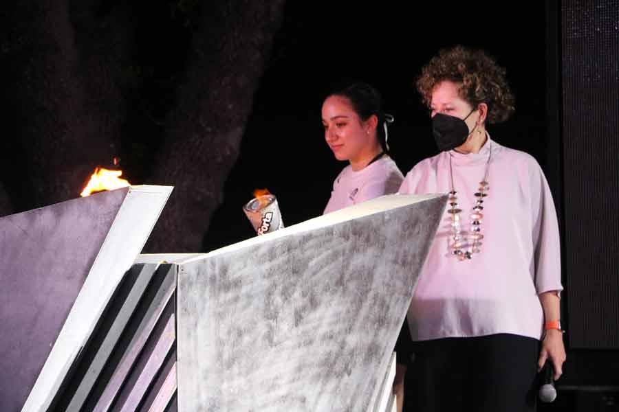 Moraima Campbell, directora LiFE en la Región Monterrey, durante la inauguración.