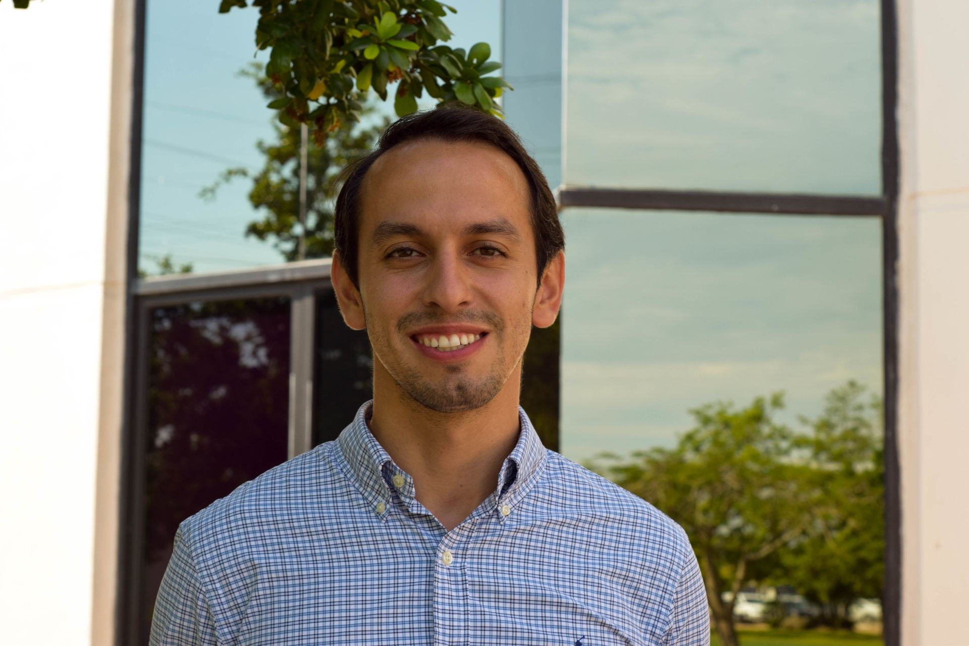 Alejandro Campos, arquitecto del Tec campus Tampico