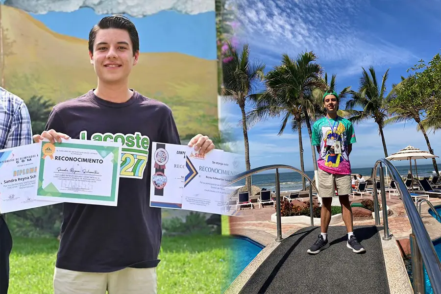 Sandro en olimpiadas