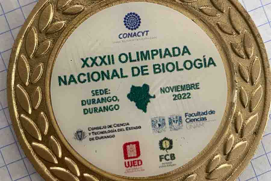 ¡Oro Nacional! Alumna de PrepaTec Metepec gana Olimpiada de Biología