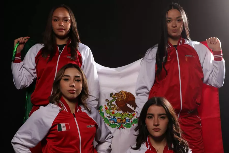 Las 4 estudiantes del Tec campus Santa Fe que representarán a México en Canadá.