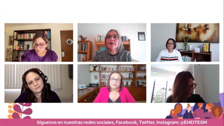 En el panel participaron mujeres expertas de varias áreas como medicina, ciencia y tecnología