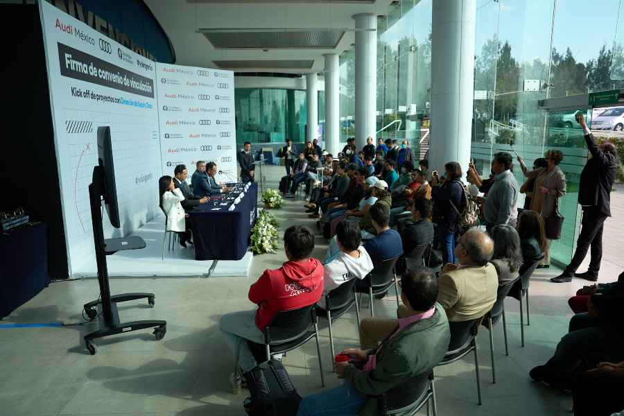 Panorámica de la presentación del convenio