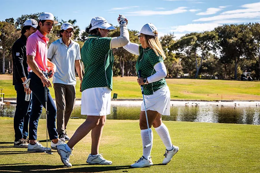 Jugadoras disfrutaron del Torneo de Golf EXATEC Blue Open en el Campestre Torreón