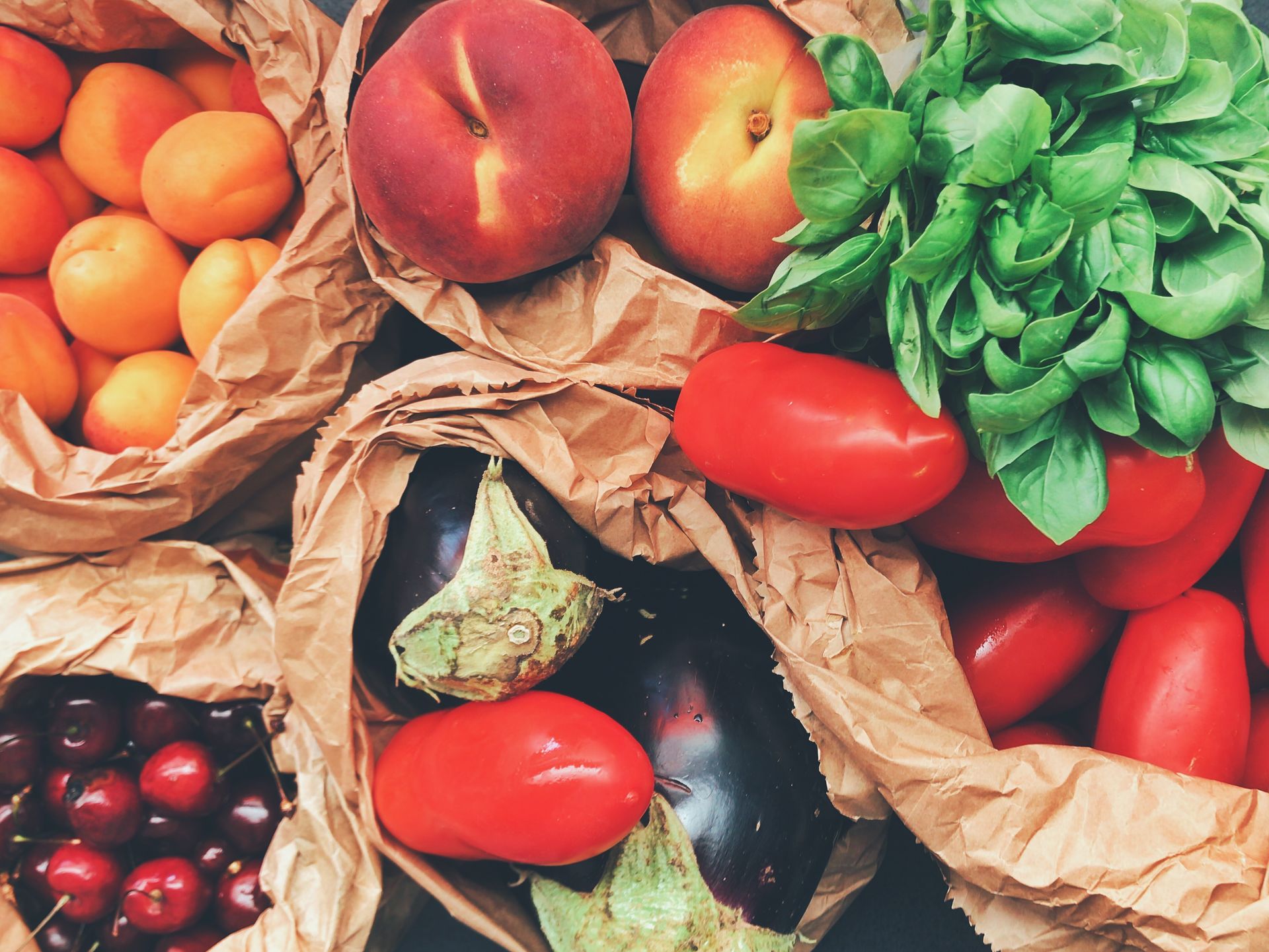 Una variedad de verduras