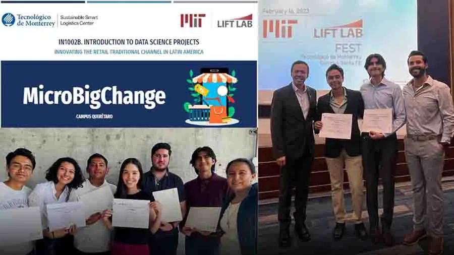 Estudiantes del Tec campus Querétaro ganan concurso del MIT lab
