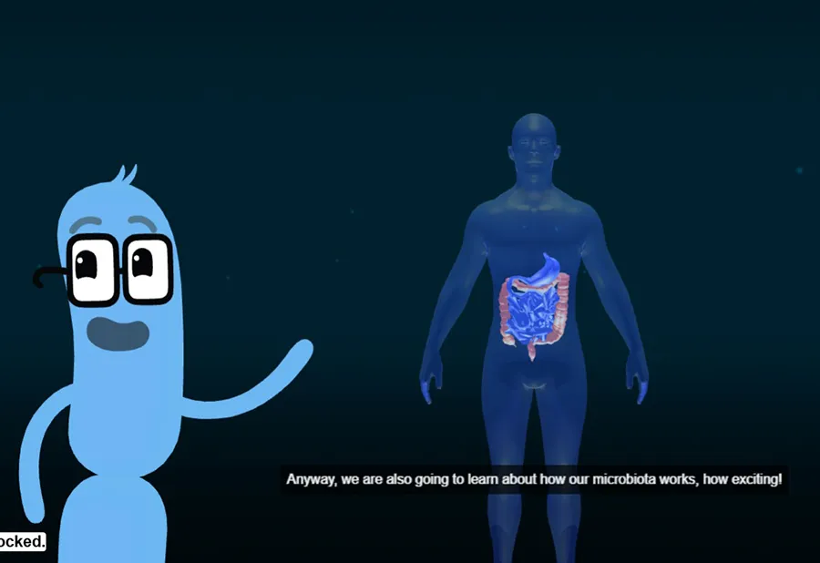 Imagen del simulador de microbiota intestinal.