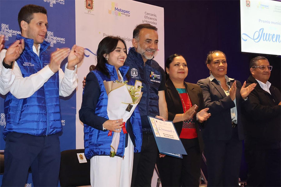 Talento Tec destaca en Premio Juventud Municipal Metepec 2025