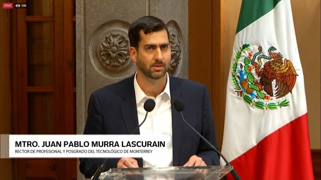 Juan Pablo Murra, rector de profesional y posgrado del Tec de Monterrey.