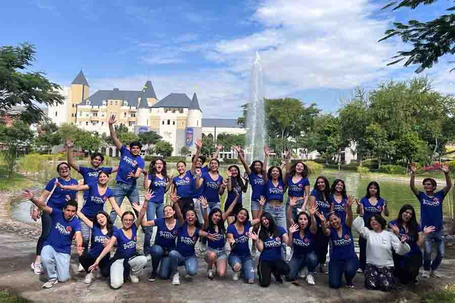 Grupo estudiantil busca inspirar a niños con actividades recreativas