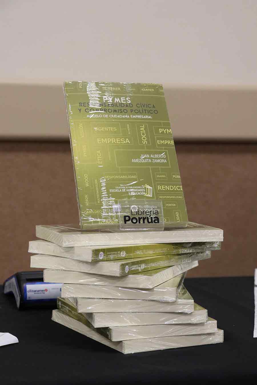 Profesor del Tec Guadalajara presentó libro sobre pymes y ciudadanía empresarial.