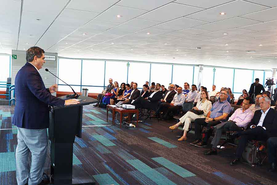 Presentación del edificio Núcleo en el campus Monterrey.