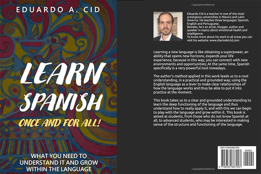 Profesor Tec publica libro para aprender español