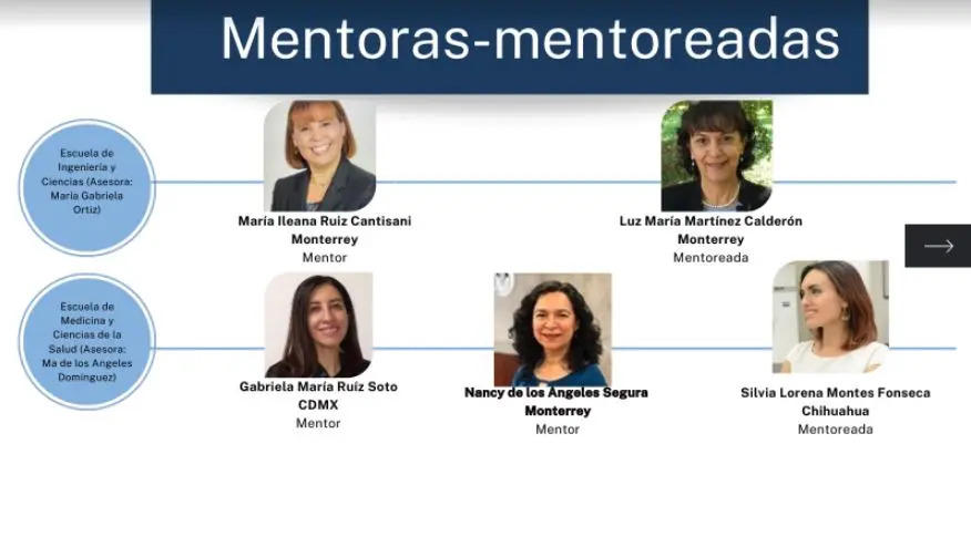Profesoras Tec en proyecto de mentoría de APRU