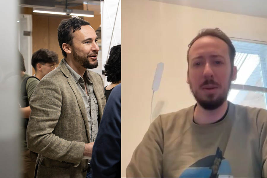 Profesores Brett Ryan y Eli Rau, del Tec de Monterrey, participaron en el libro de Stokes.