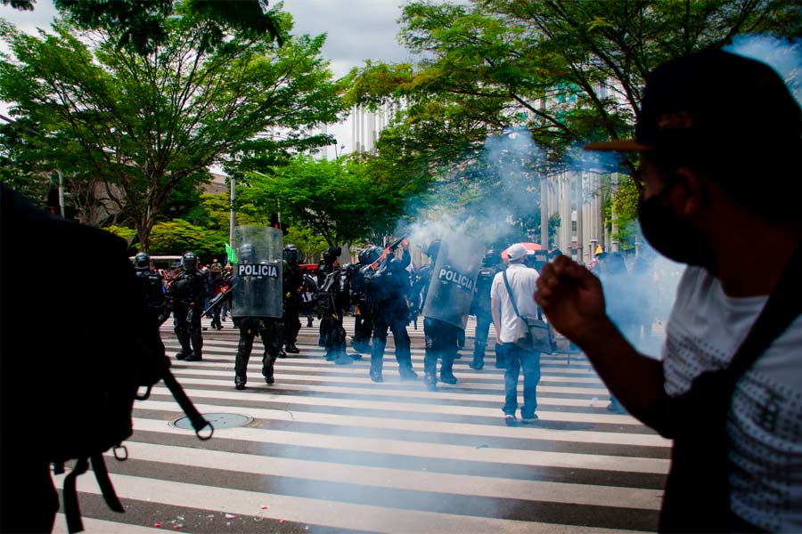 Protesta reforma tributaria