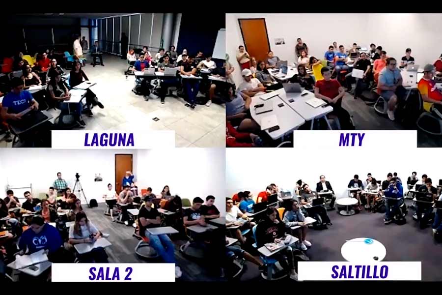 Los profesores tienen una visión amplia de los campus a los que llega su señal.