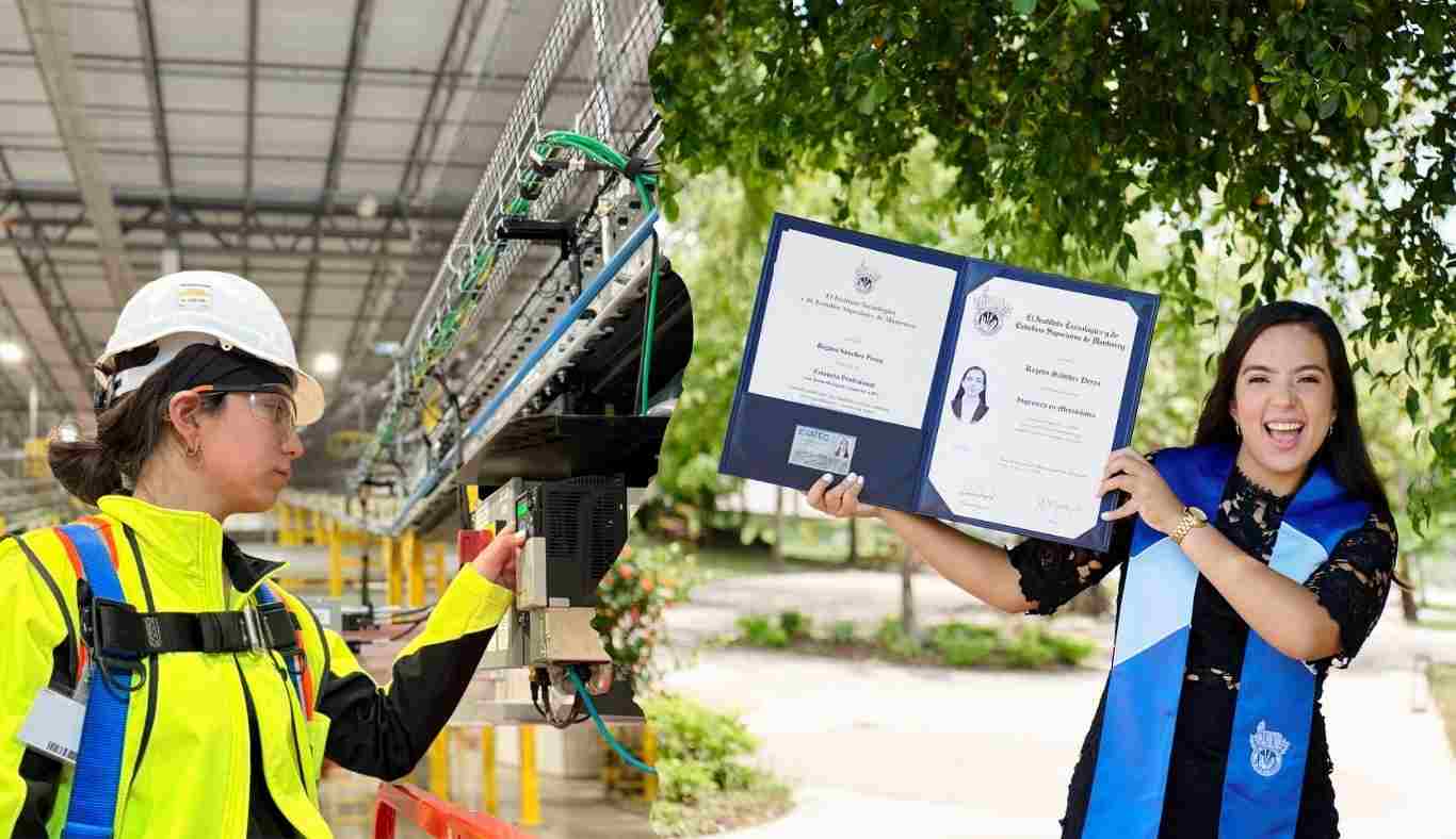 Regina trabajando en amazon en automatizaci&oacute;n