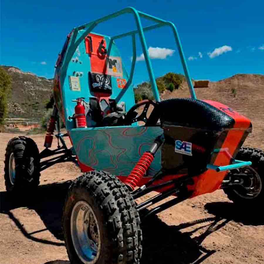 Reto de vehículos Baja SAE, en el que destacó el Tec Guadalajara.