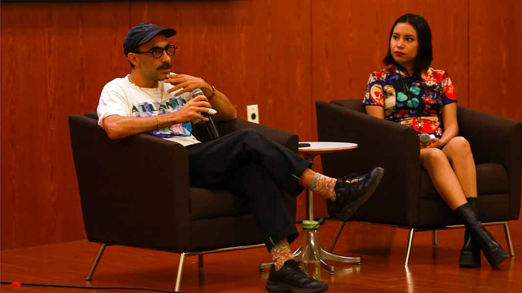 Retos del cine joven en México, impartida por el cineasta Fernando Frías, en el Tec Guadalajara. 