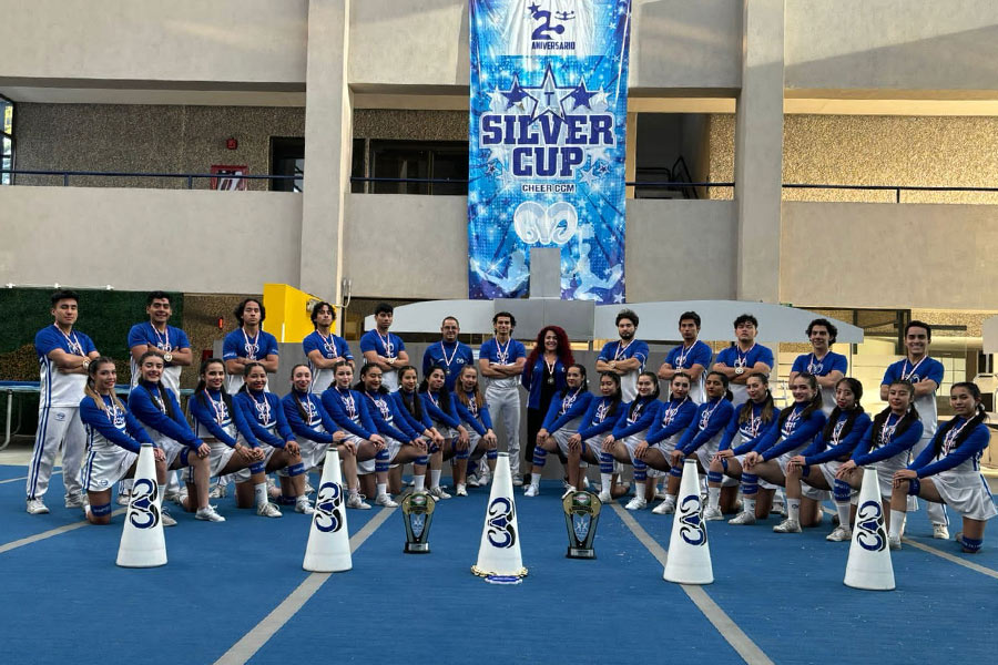 Equipo Cheer del Tec campus Ciudad de México