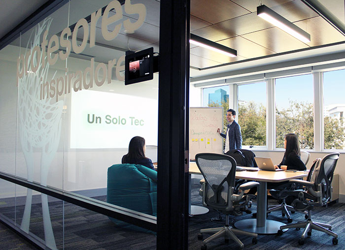 Sala de juntas del Tecnológico de Monterrey