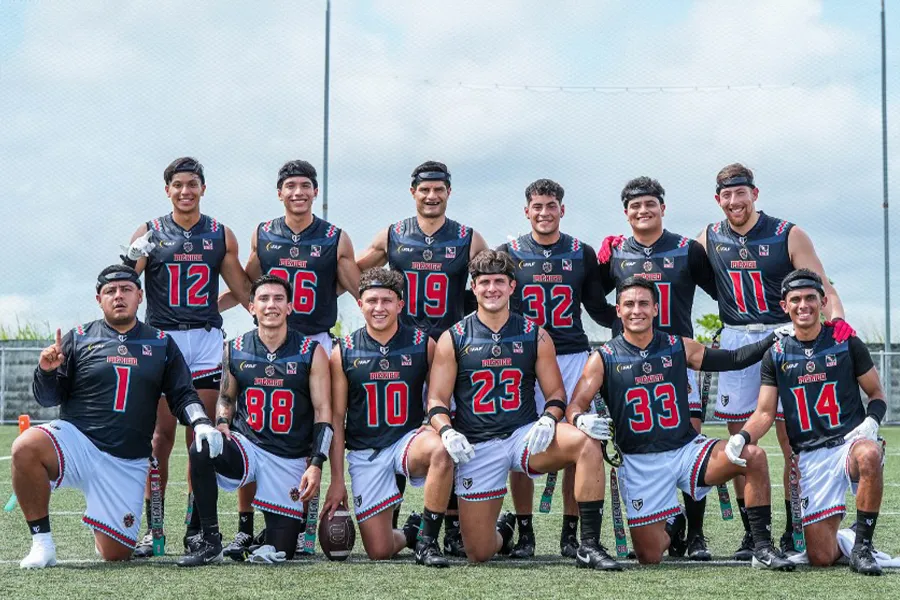 Selecci&oacute;n mexicana de flag football.