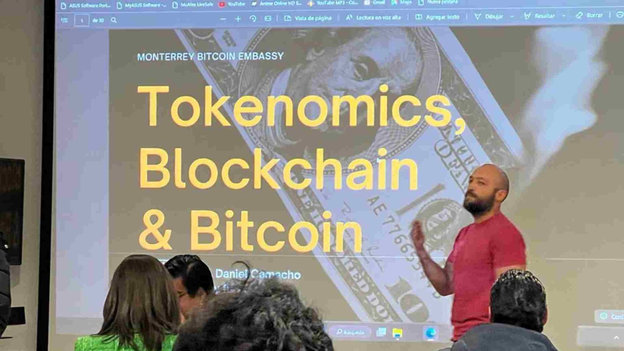 Participación de Daniel Camacho en Futuro3, impartiendo la platica TOKENOMICS: TOKENIZANDO Y NFTIZANDO