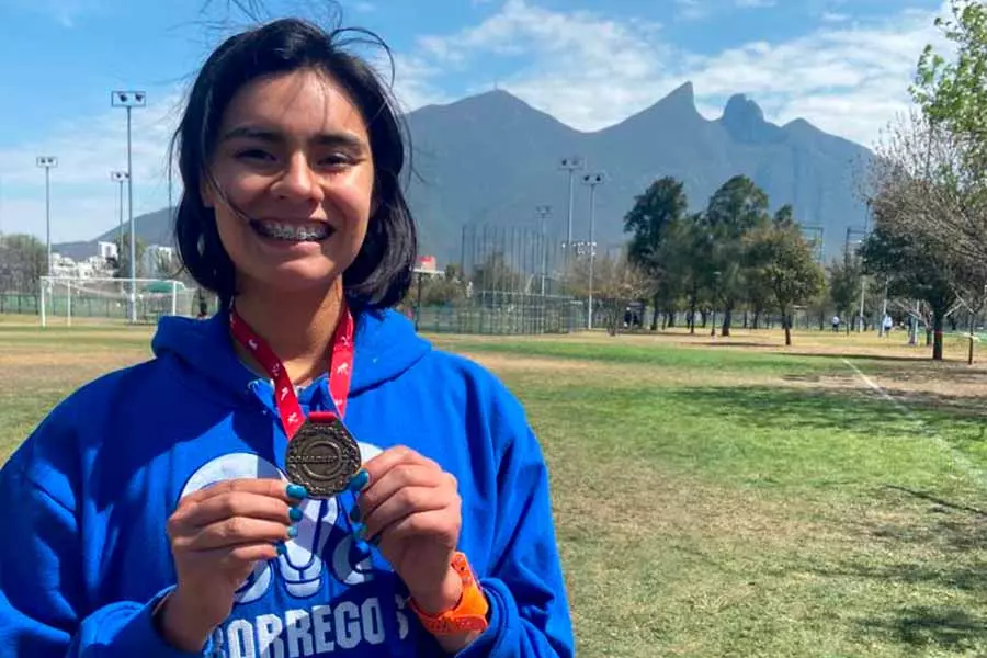 Estefanía Sánchez, atleta Tec CEM, marchista