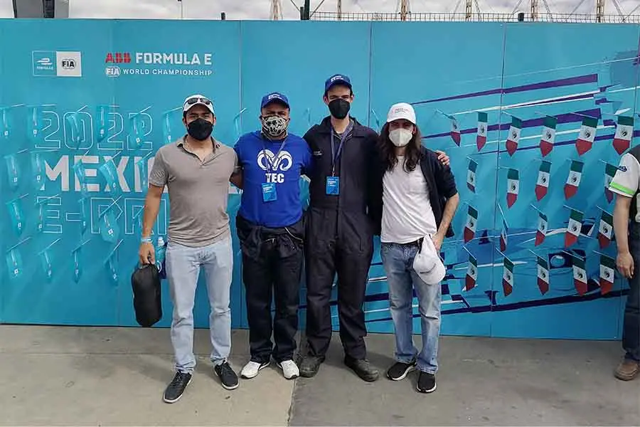 Estudiantes de Tec Santa Fe presentes con escudería en Fórmula E