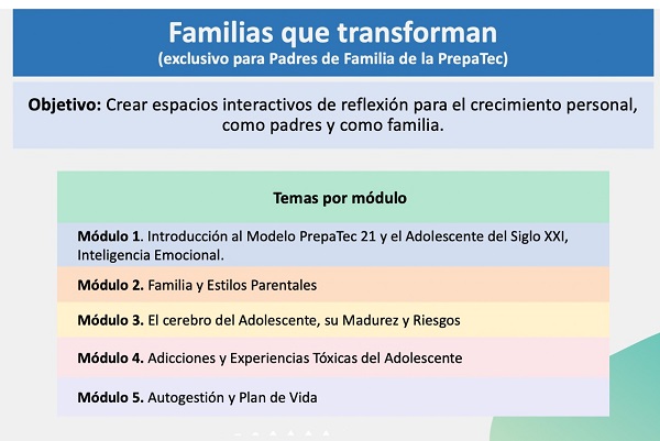 El diplomado abarca cinco módulos impartidos por especialistas vinculados el Tec de Monterrey.