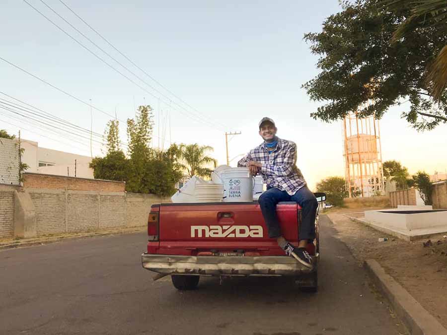 Proyecto de recolección de basura de EXATEC de universidad en queretaro