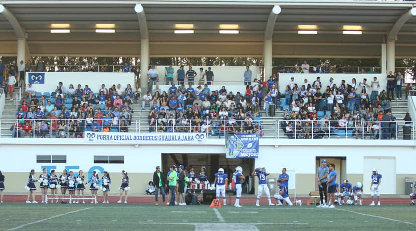 Triunfan Borregos del Tec Guadalajara en la Conferencia Premier de futbol americano de la CONADEIP ante Mandriles del Colegio Stratford