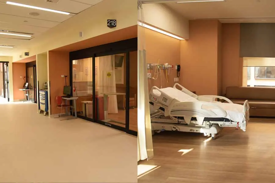 Unidad de Terapia Intensiva Cardiovascular del Hospital Zambrano Hellion.