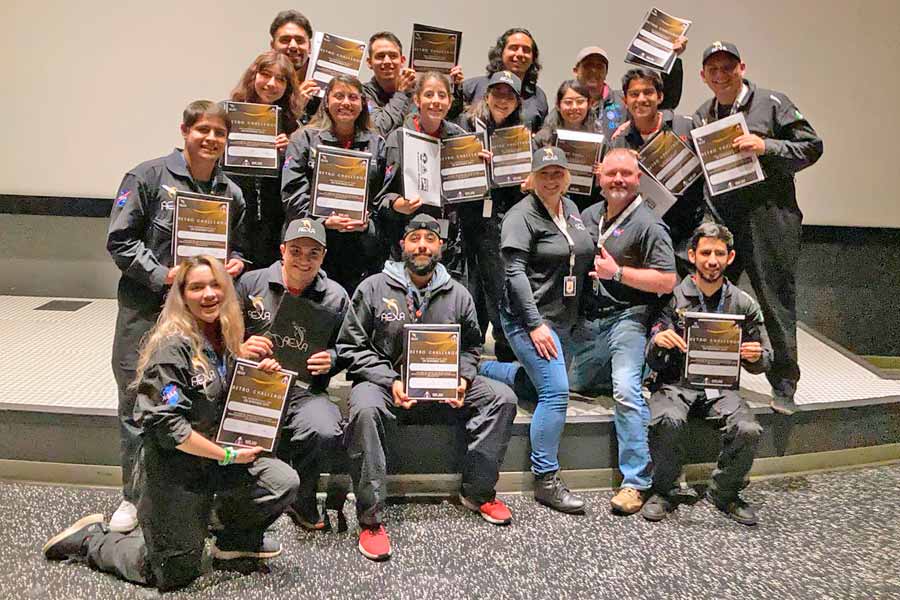 El proyecto Úurich, diseñado por jóvenes mexicanos, ganó la categoría de ‘Mejor diseño de mecanismo’ en el Space Camp.