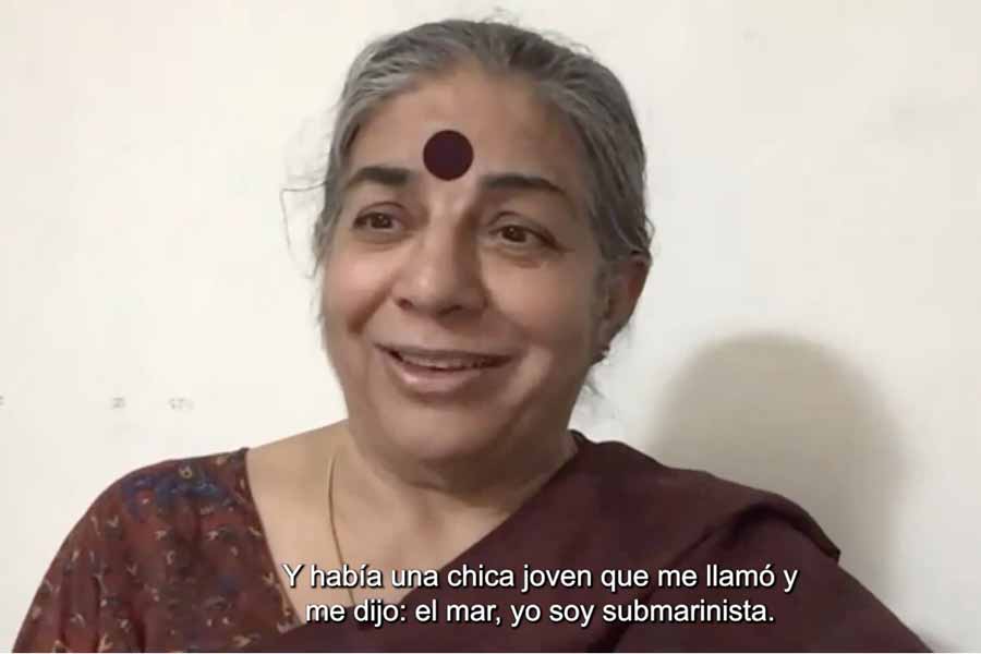 Vandana Shiva.